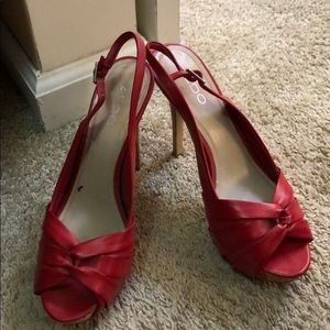 Heels coral size 40 Aldo